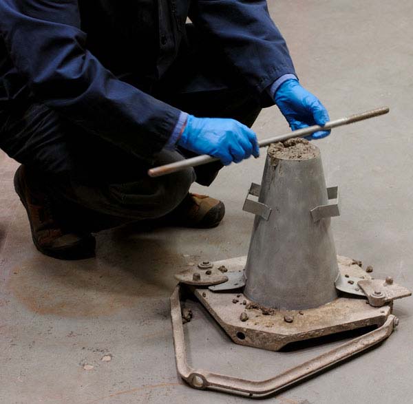 Concrete Slump Test The Workability Of Concrete.