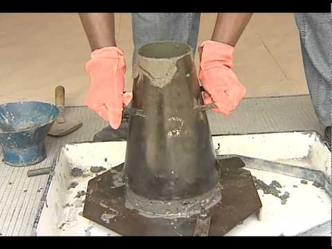 Concrete Slump Test The Workability Of Concrete.